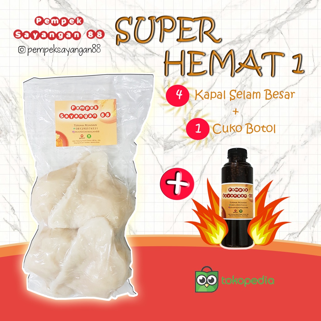 

Pempek Sayangan 88 - Super Hemat 1 (SH-1)