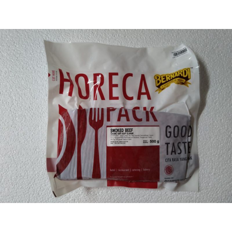 

Smoked Beef Block Bernardi Horeca Pack isi 10 bgks