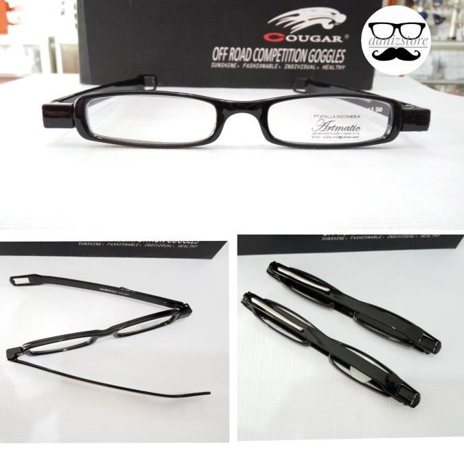 kacamata baca lipat/ plus pulpen/kacamata baca ringan/plus elastis