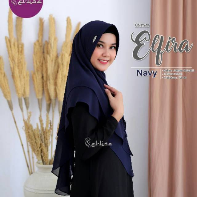 Khimar elfira by EL-LISA hijab