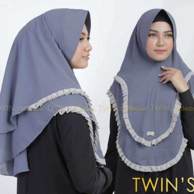 Hijab ceruty twins