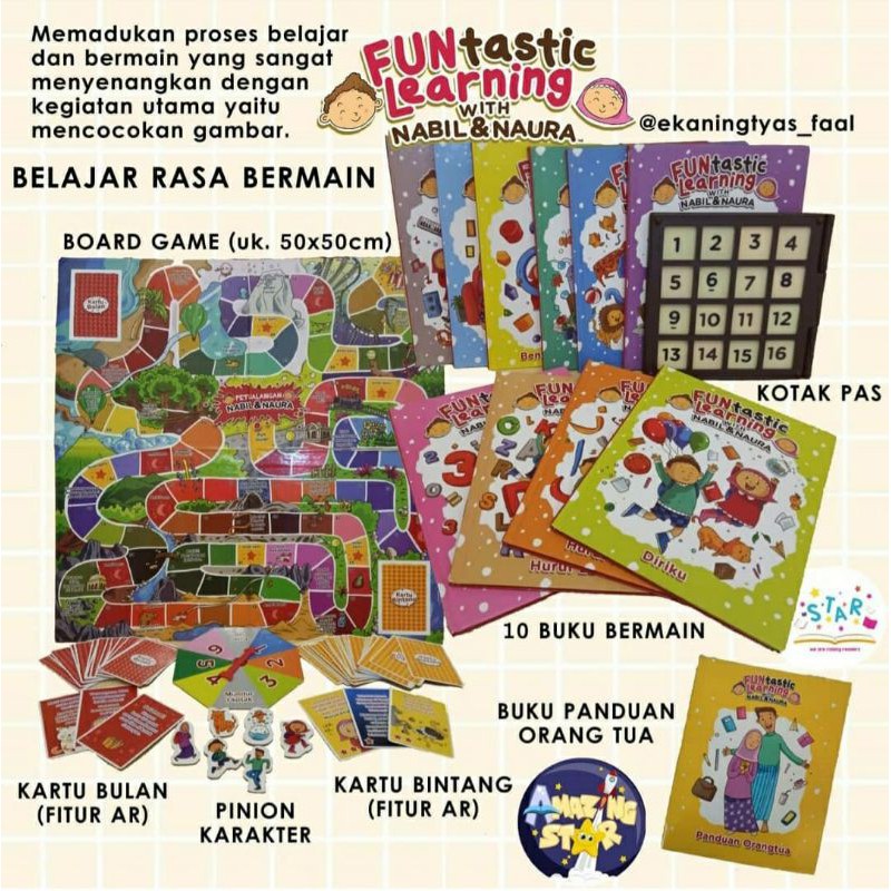 Funtastic Learning bukan Fun Thinker Preloved New