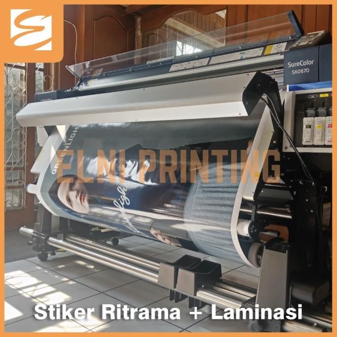 

STICKER RITRAMA + LAMINASI + CUTTING CUSTOM (Cetak/ Print Online)