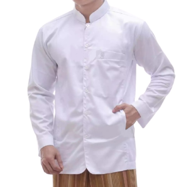 Baju Koko SemiJass Terompah Koko Haibah Model Ammu koko Habaib Lengan Panjang Toyobo