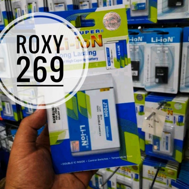 Batre Baterai Samsung J7 J700 J700F J700G J700H Dobel Power IC Battery Batrei Batrai Batterai