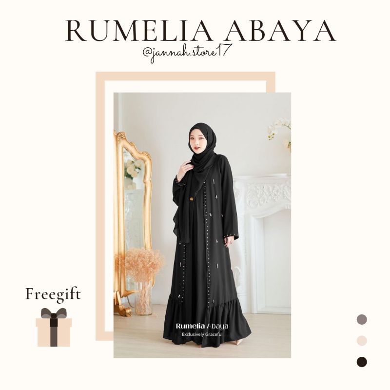 RUMELIA ABAYA BY KAZAMI