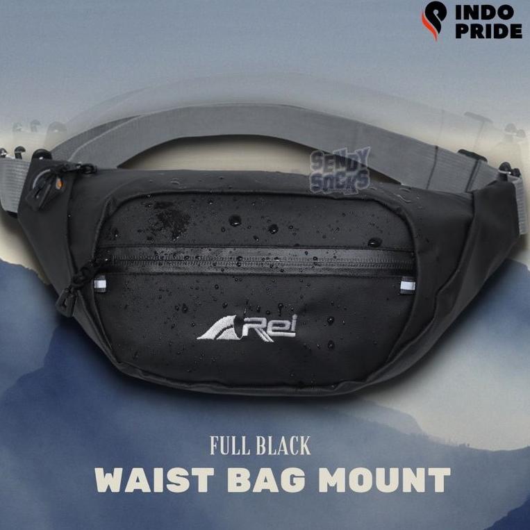 {IMN.25Au22ᶜ} Tas Selempang Pria Anti Air Waistbag REI Waterproof Murah