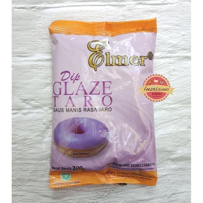 

Best Seller - Elmer Dip Glaze Taro Kemasan 200 Gram