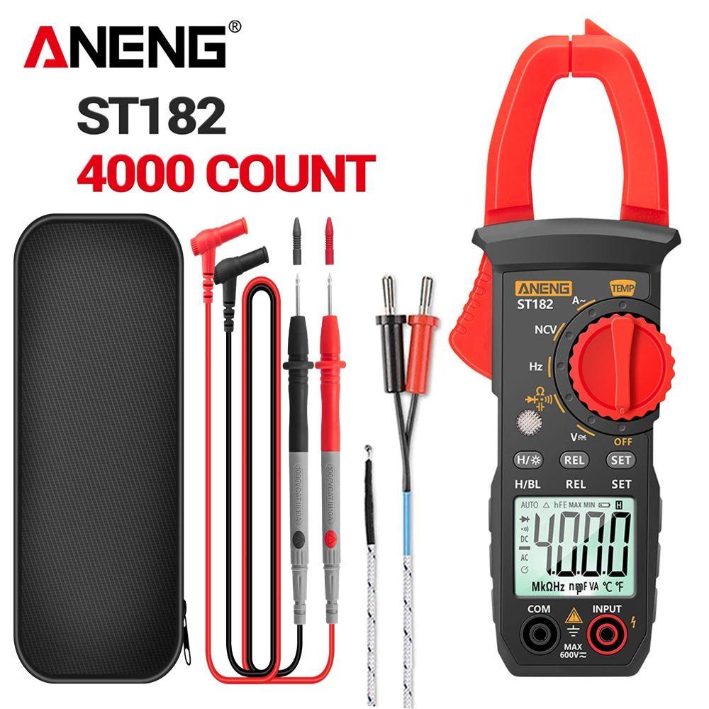 Solighter Digital Clamp Meter Ammeter Multifungsi NCV Ohm Test Tester Arus Listrik