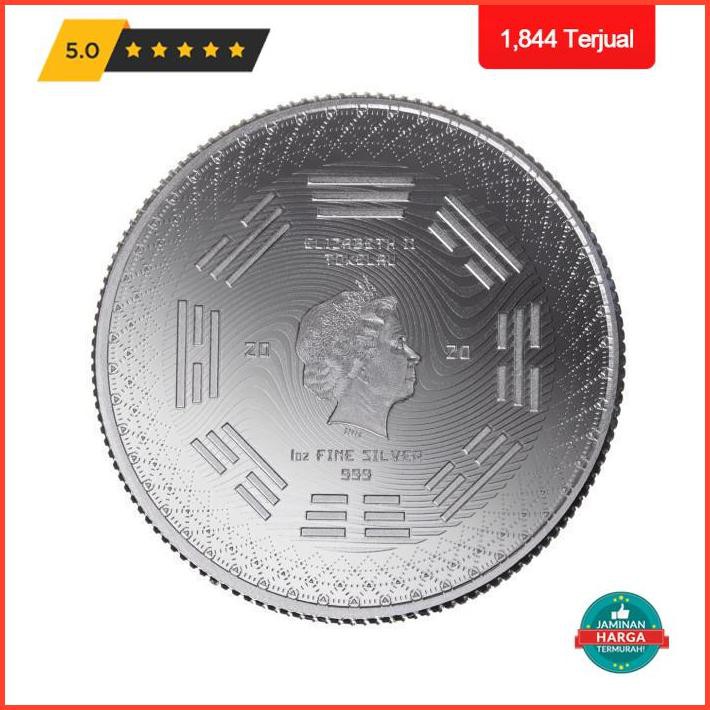 8.8 Koin Perak Equilibrium Tokelau 2020 - 1 Oz Silver Coin Premium