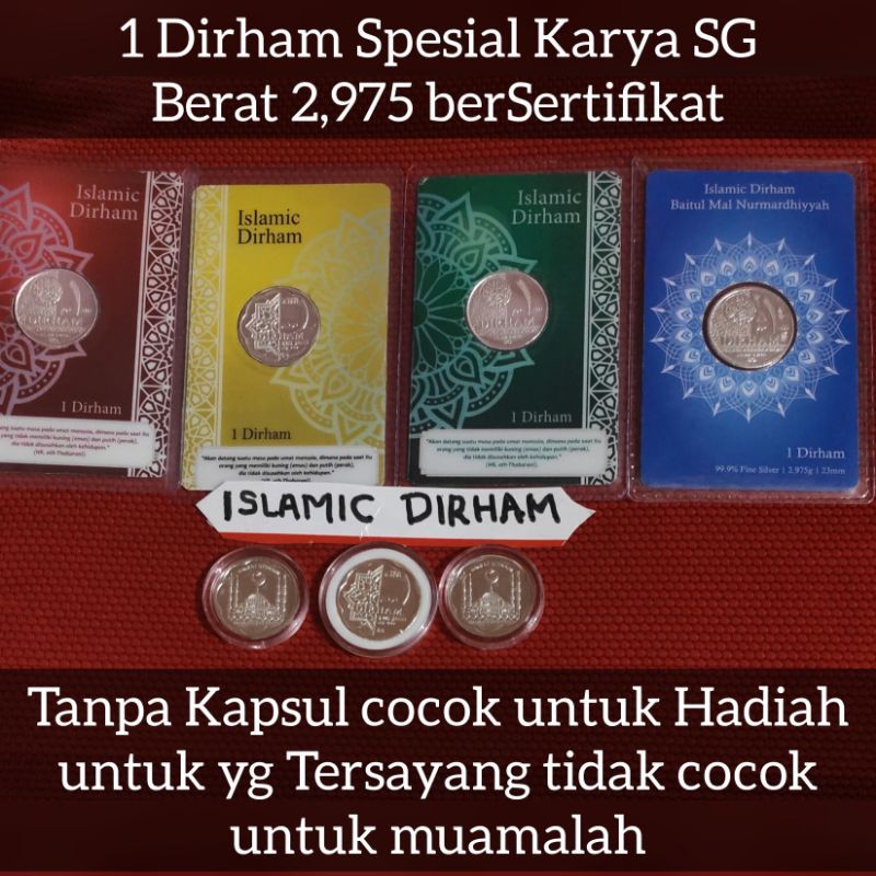 SUVENIR MAHAR PERNIKAHAN DIRHAM UNTUK MAHAR
