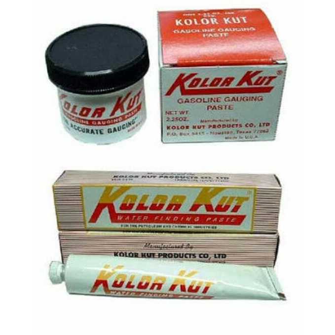 Pasta minyak, Pasta air kolor kut-peralatan spbu