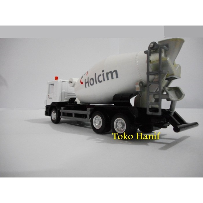 Diecast Miniatur Truck Mixer Molen Holcim