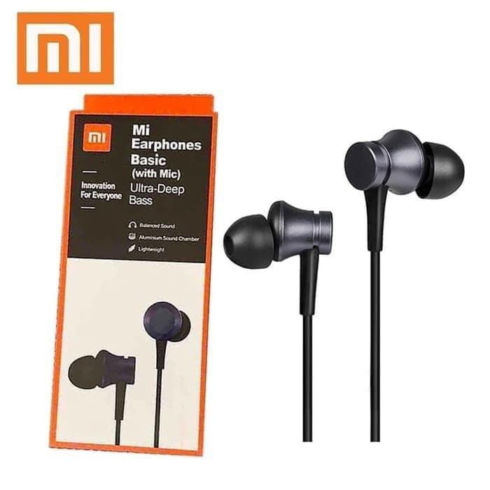 HEADSET Headsfree earphone ORIGINAL XIAOMI PISTON 3 ULTRA DEEP BASS WITH MIC XIAOMI 4a 5a 6a 9a 7a