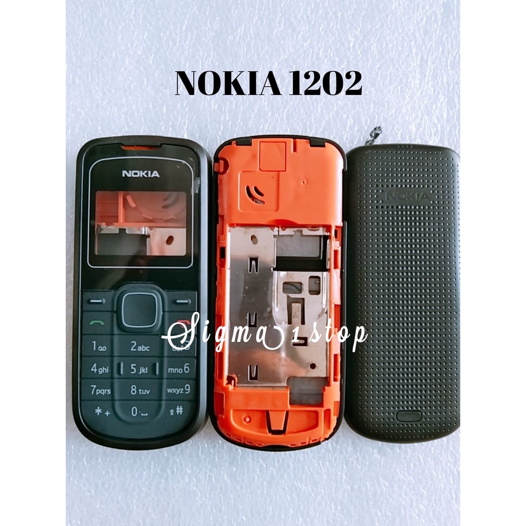 NOKIA 1202 Kwalitas Terbaik CASING RH 112 HOUSING FULL SET TULANG KESING JADUL CS