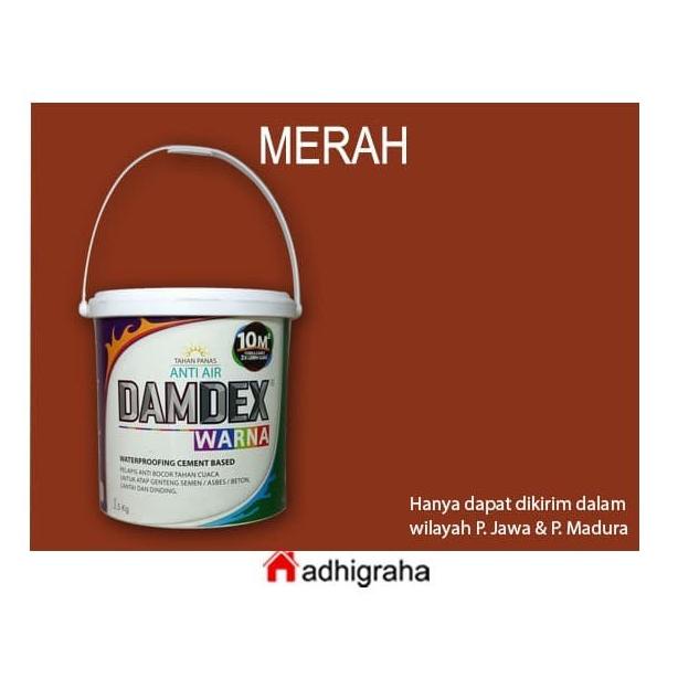Damdex Warna Merah 2.5Kg