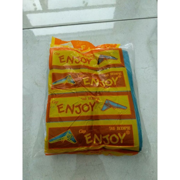 Plastik kresek  tas HDPE cap Enjoy