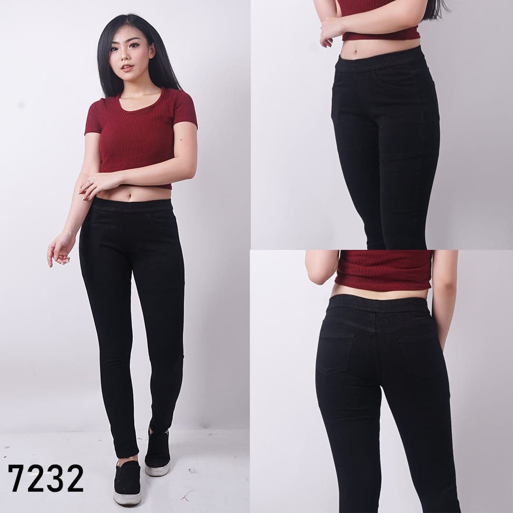 Celana Soft Jeans Cewek C96 Warna Grosir 1