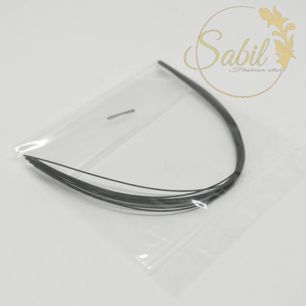 KAWAT WARNA HITAM/ KAWAT LENTUR WARNA HITAM/ KAWAT BEHEL GIGI
