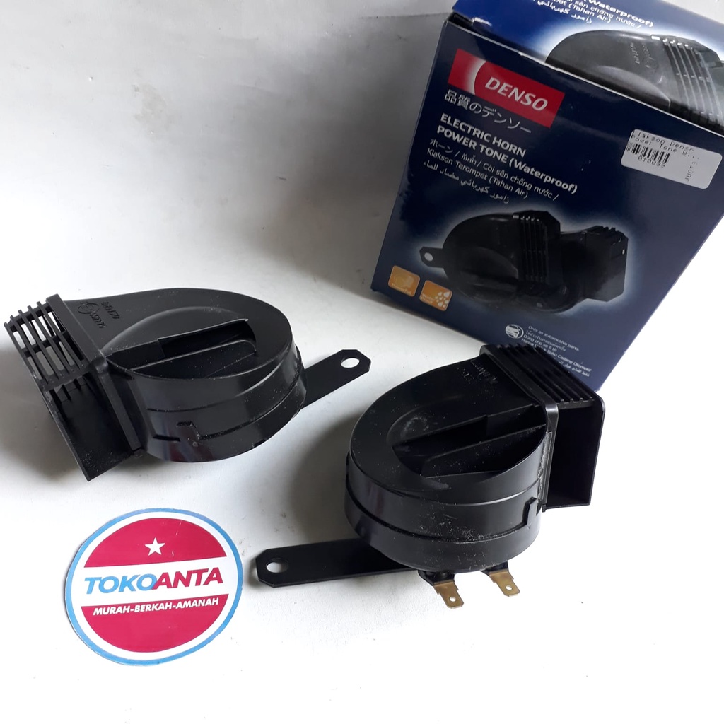Klakson Bel Motor Denso Power Tone Waterproof Model Keong Tanpa Rellay Bukan Autovision