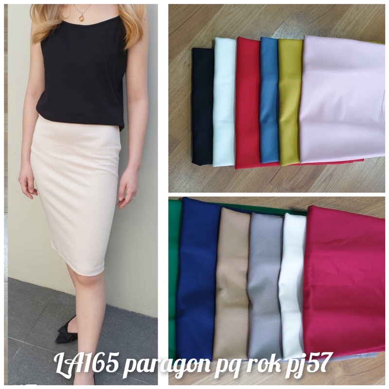 ROK PENSIL SELUTUT / MIDI PENCIL SKIRT