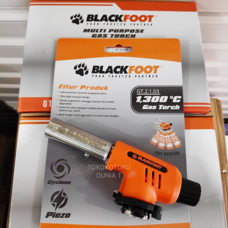 Gas Torch Blackfoot Pemantik Multi Purpose GT.2.1.03