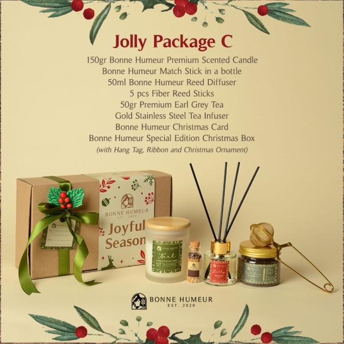 

CHRISTMAS HAMPERS JOLLY PACKAGE C KADO PARCEL GIFT SET HADIAH NATAL DF161DSD