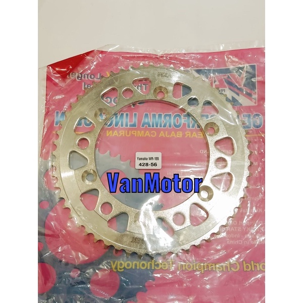 GEAR BELAKANG GIR BELAKANG WR 155 WR155 428-56  56  YAMAHA VZM