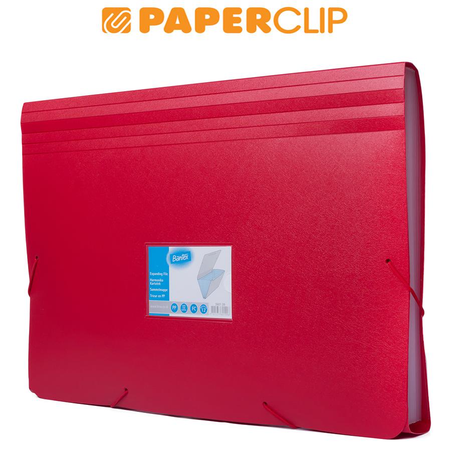 

EXPANDING FILE BANTEX 3601 FOLIO 09 RED