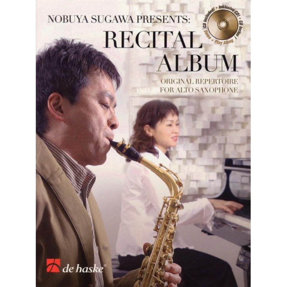 

Buku Saxophone Alto Nobuya Sugawa - Recital Album - Include CD