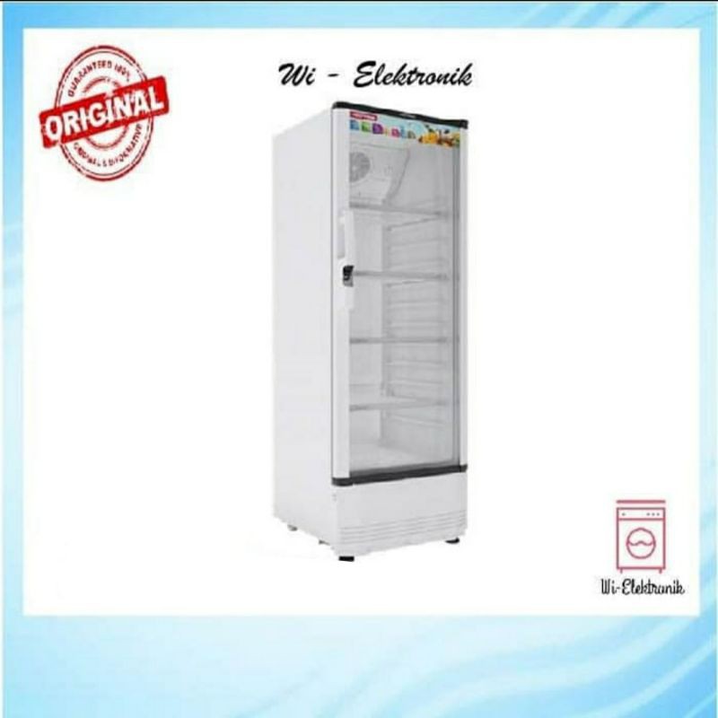 Showcase 4 Rak Polytron SCN 231 4Rak SCN231 Kulkas Display Cooler Minuman