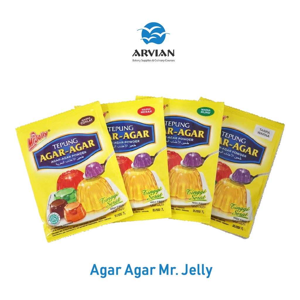 

Agar Agar Mr Jelly 7 gr [Instant Surabaya] - Arvian