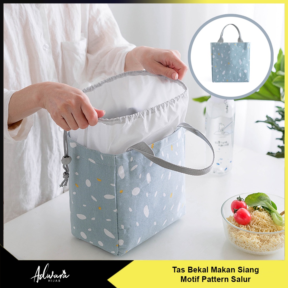 Tas Bekal Makan Siang Motif Pattern