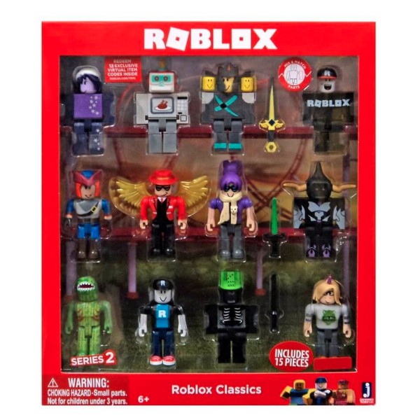 Roblox Classic Figure Series 2 12pcs Shopee Indonesia - new roblox classics action figures 15 pieces codes included