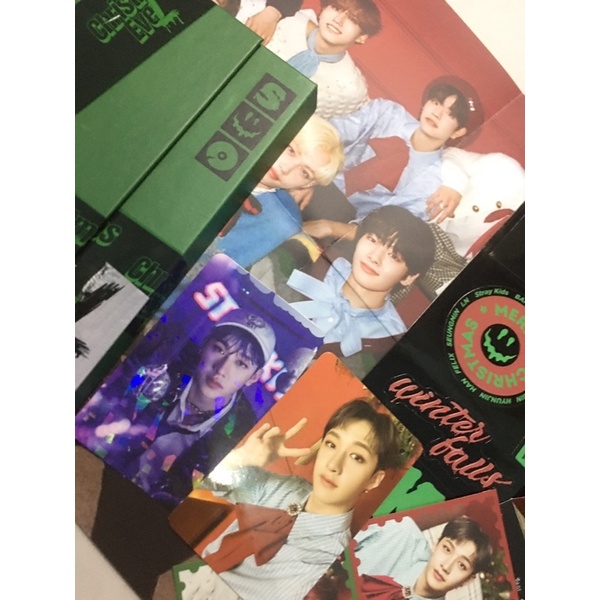 ALBUM STRAY KIDS CHRISTMAS EVEL BANG CHAN SET FULLSET LIMITED