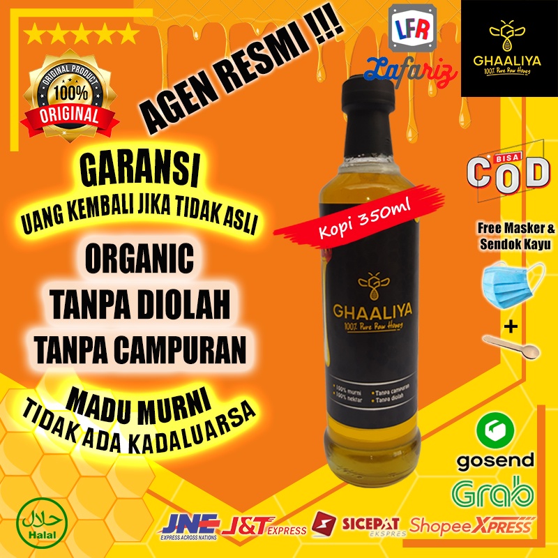 

Madu Murni Hutan Asli 350ml Nektar Bunga Kopi 100% Alami Pure Natural Raw Honey Minuman Kesehatan