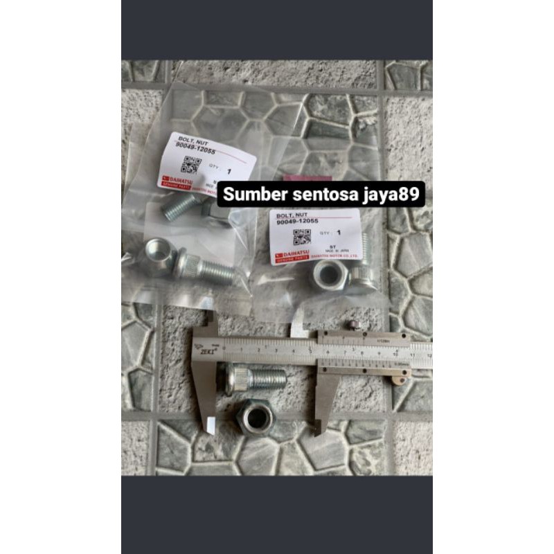 Baut Roda Grand Max Luxio Rush Terios Hub Bolt Nut Grand Max Luxio