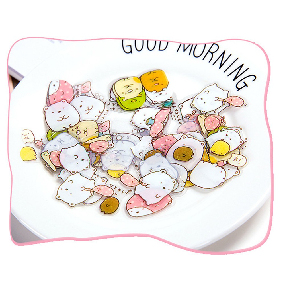 【HOT SALE】50Pcs/Bag Kawaii Sumikko Gurashi Decorative Stickers DIY Scrapbooking Paper Diary Album Computer Notebook Decoration