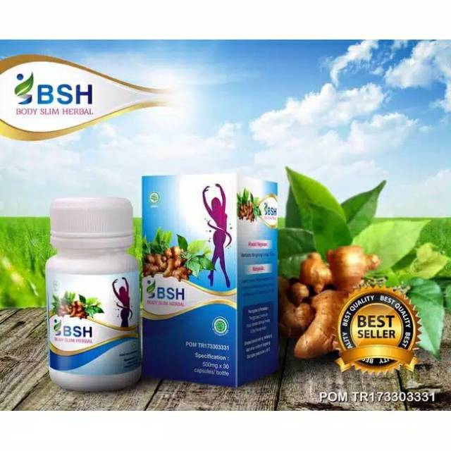 BSH KAPSUL / BODY SLIM HERBAL BPOM / PELANGSING HERBAL