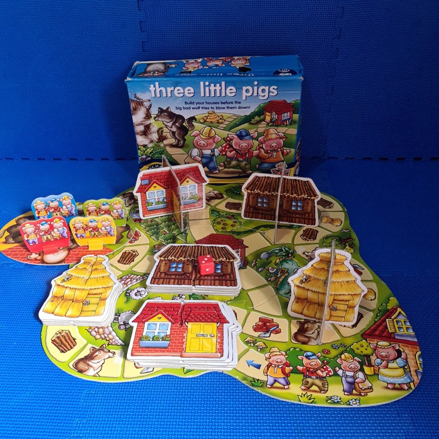 Board Game - Three Little Pigs by Orchard Toys
