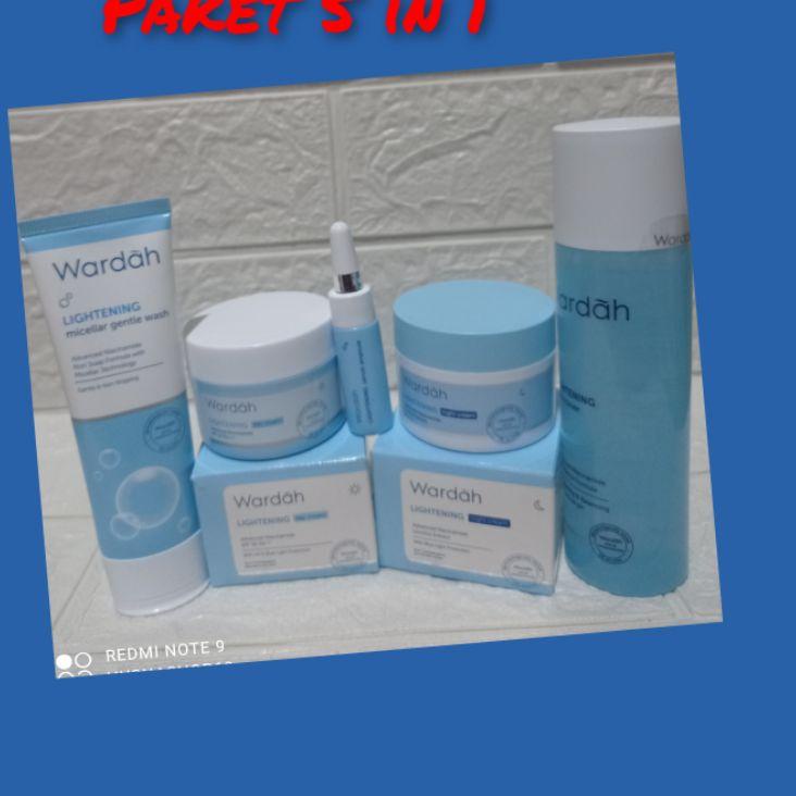 [KODE PEEHI] Paket Wardah Lightening Series 1 Satu Paket Lengkap Sepaket / Paket Hemat Original
