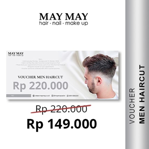 Jual Voucher Male Haircut May May Salon Shopee Indonesia