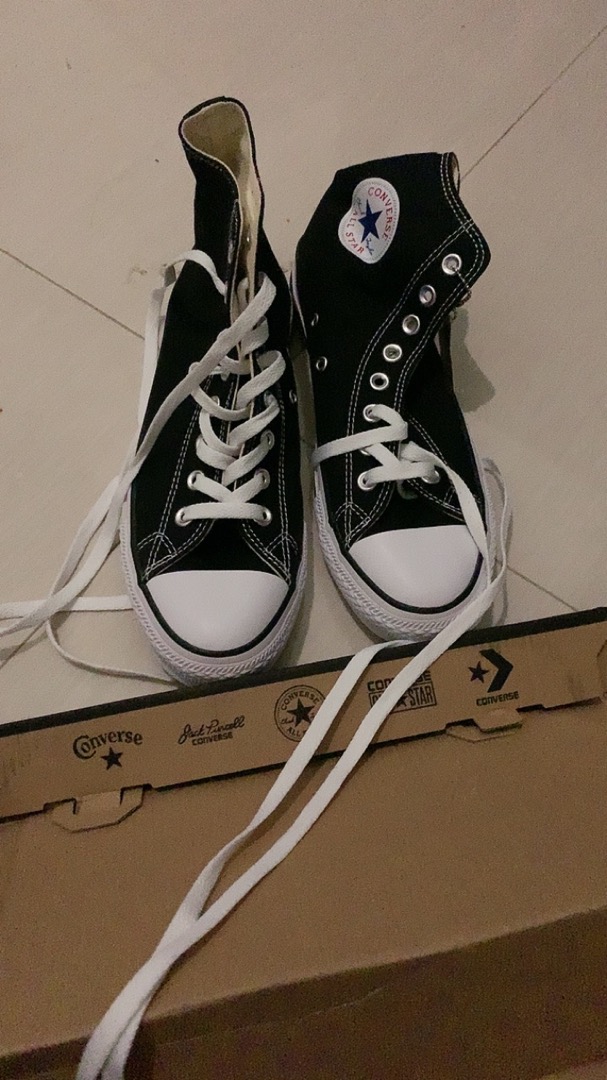 poshmark converse high tops