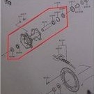 tromol belakang klx 250 klx250 original Kawasaki