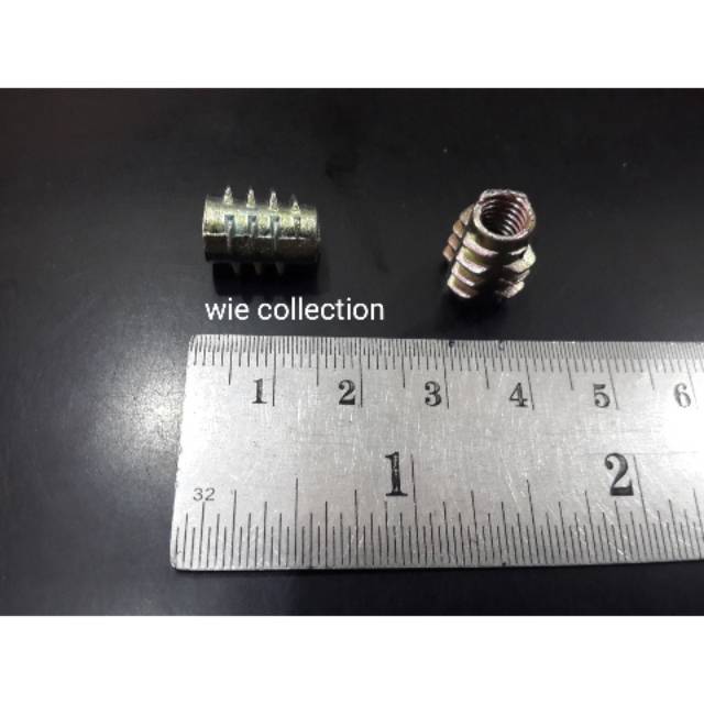 MUR NANAS 6MMX13MM / MUR TANAM KAYU / BAUT KNOCK DOWN 8MM