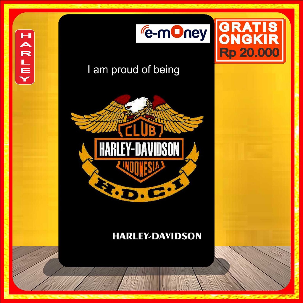 

Stiker Skin Kartu atm Card Bca Harley Davidson