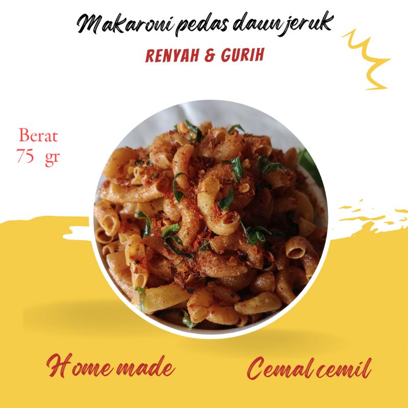 

Makaroni Pedas Daun Jeruk 75gr