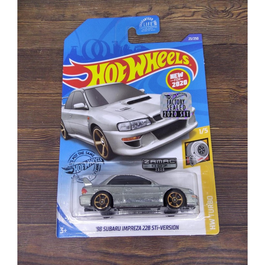 Hot Wheels 98 Subaru Impreza 22B STI-Version Zamac HW Turbo FS 2020