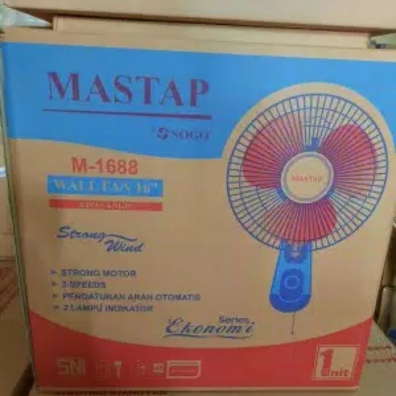 Kipas Wall Fan Mastap / Kingston / Yasaka DNA M-1688 16Inch