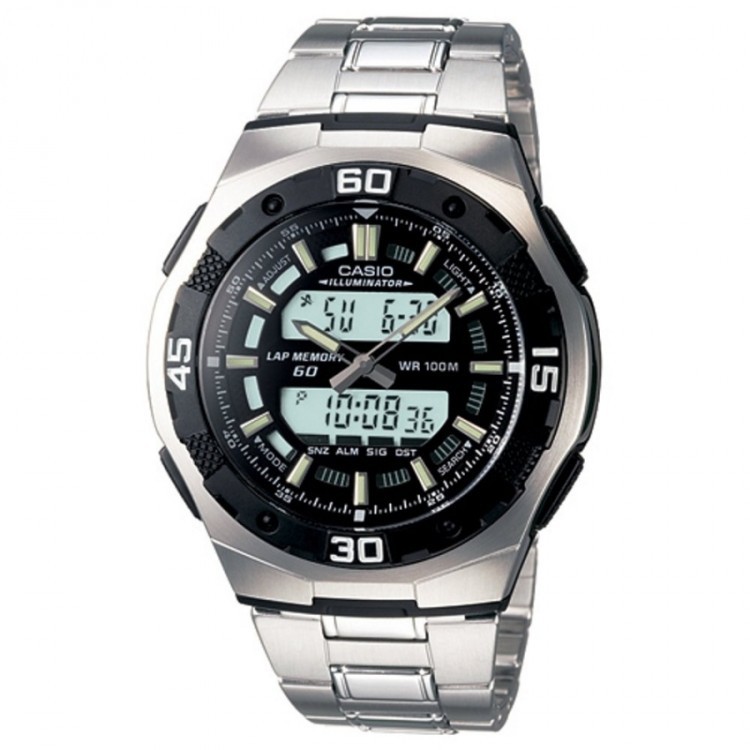 AQ-164WD-1A Jam Tangan Analog Digital Pria Casio Asli Original